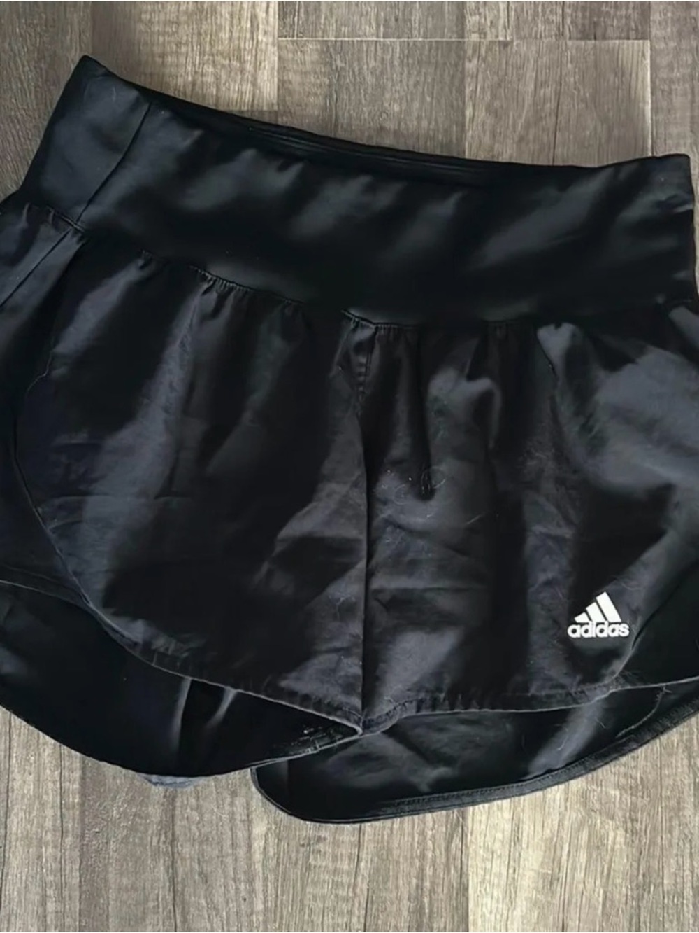 adidas Black Women's Athletic Skort with Built-In liner